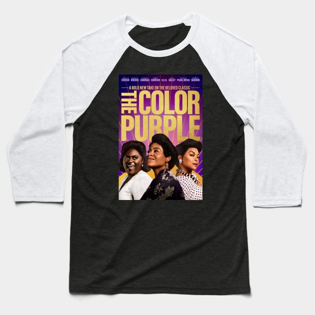 The Color Purple Baseball T-Shirt by TwelveWay